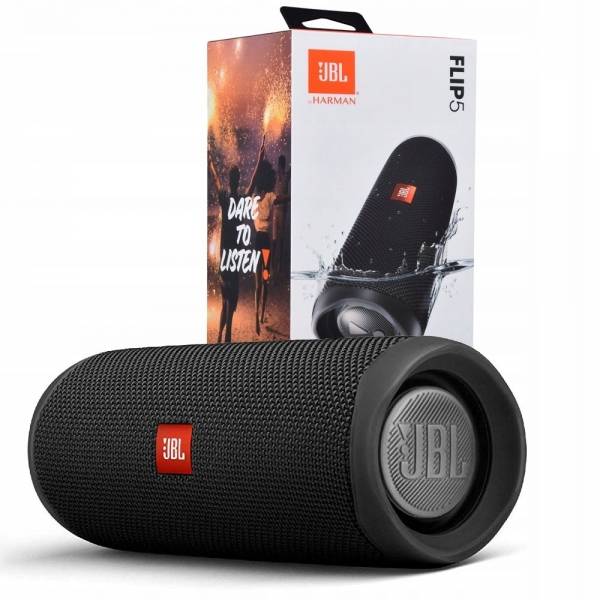 Беспроводная колонка JBL Flip 5, черная