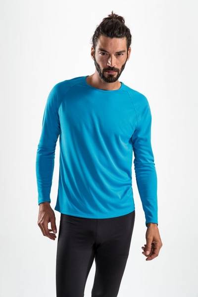 Футболка с длинным рукавом Sporty LSL Men, черная