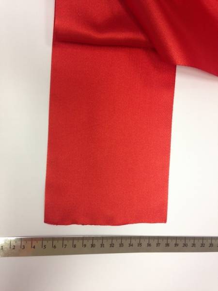 Лента выпускника атласная (13*180 см), красная